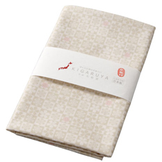 Kyoto Yuzen-Dyed Tenugui Hand Towel,​ Check Pattern