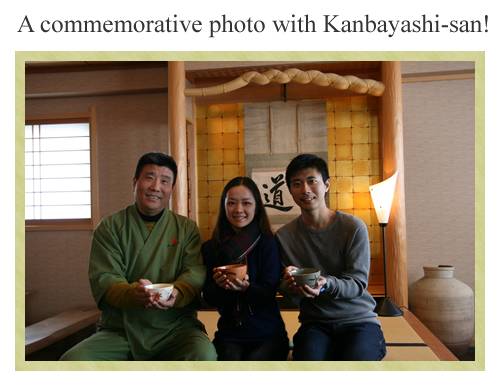 A commemorative photo with Kanbayashi-san!
