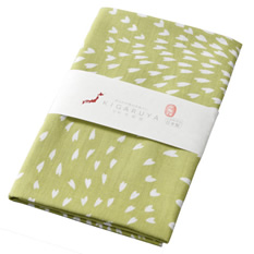 Kyoto Yuzen-Dyed Tenugui Hand Towel,​ Flower Storm