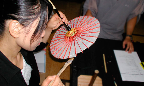 Mini Japanese Umbrella Production Trial Workshop