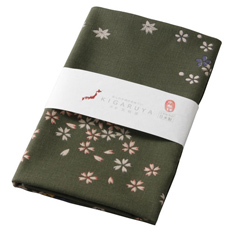 Kyoto Yuzen-Dyed Tenugui Hand Towel, Arashiyama