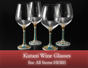 Kutani Wine Glasses　See All Items HERE